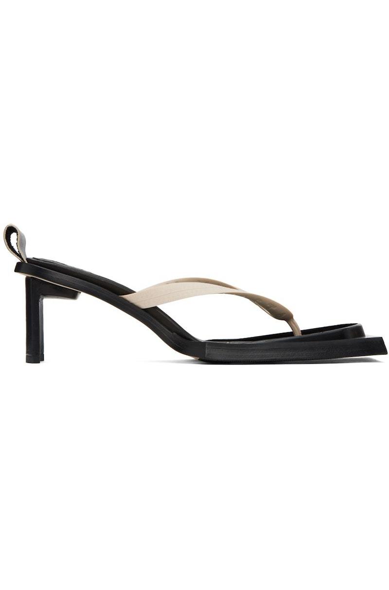 【関税込み】Miista ブラック Joyce ヒールサンダル Miista Black Joyce Heeled Sandals | Garmentory