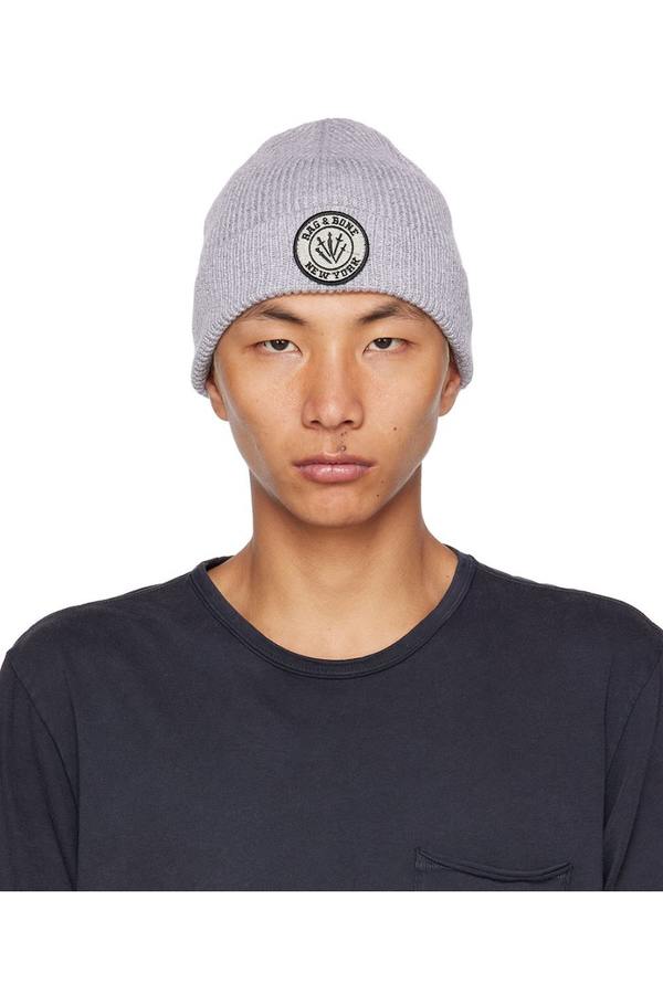 rag & bone Gray Charlie Beanie | Garmentory display picture 1