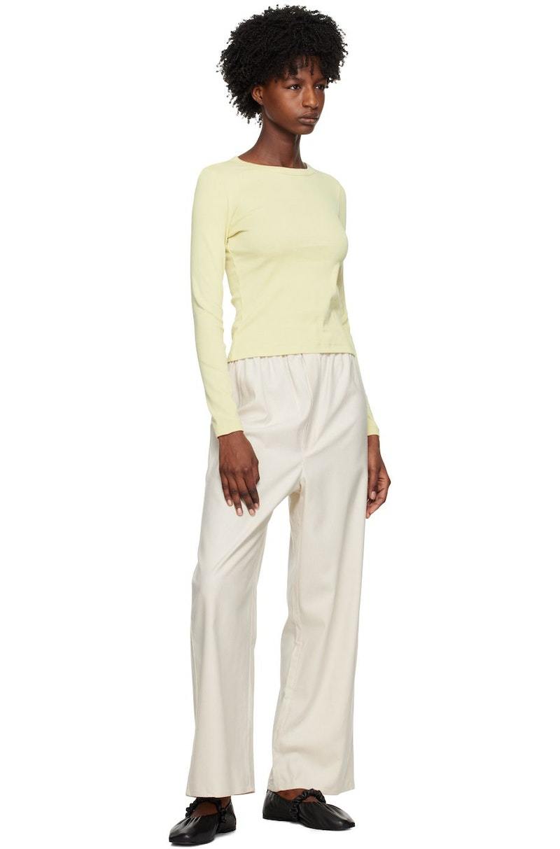 FLORE FLORE Beige Max Long Sleeve T-Shirt | Garmentory