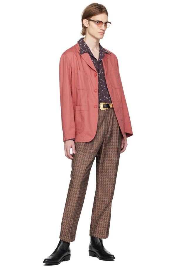 NEEDLES Orange Tucked Trousers | Garmentory