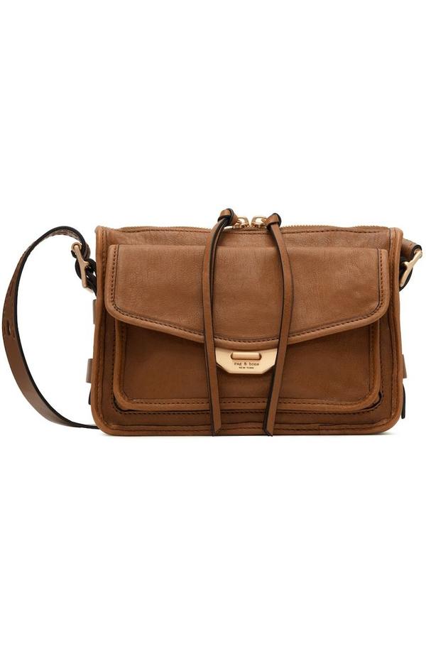 rag bone Brown Small Field Messenger Bag on Garmentory