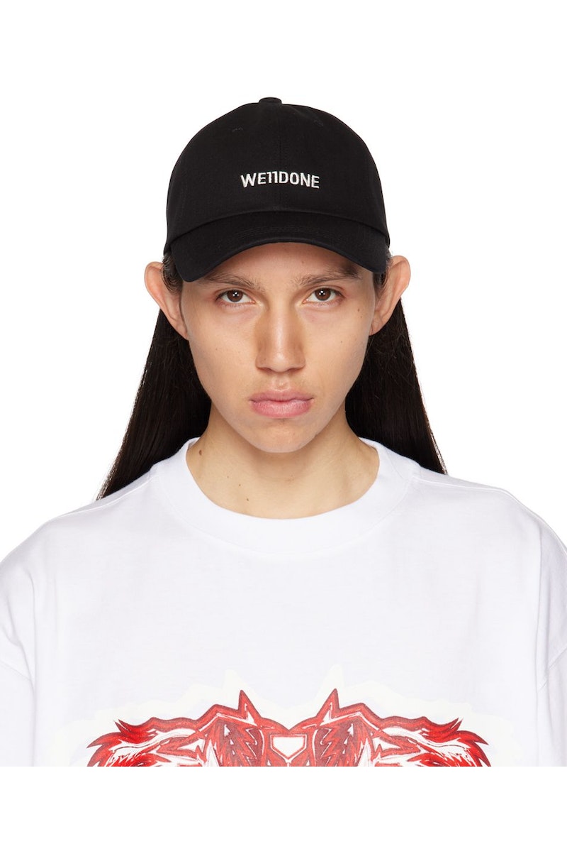 【WE11DONE】 Basic Small Logo Cap (3 Colors) We11done Black Basic Small Logo Cap | Garmentory