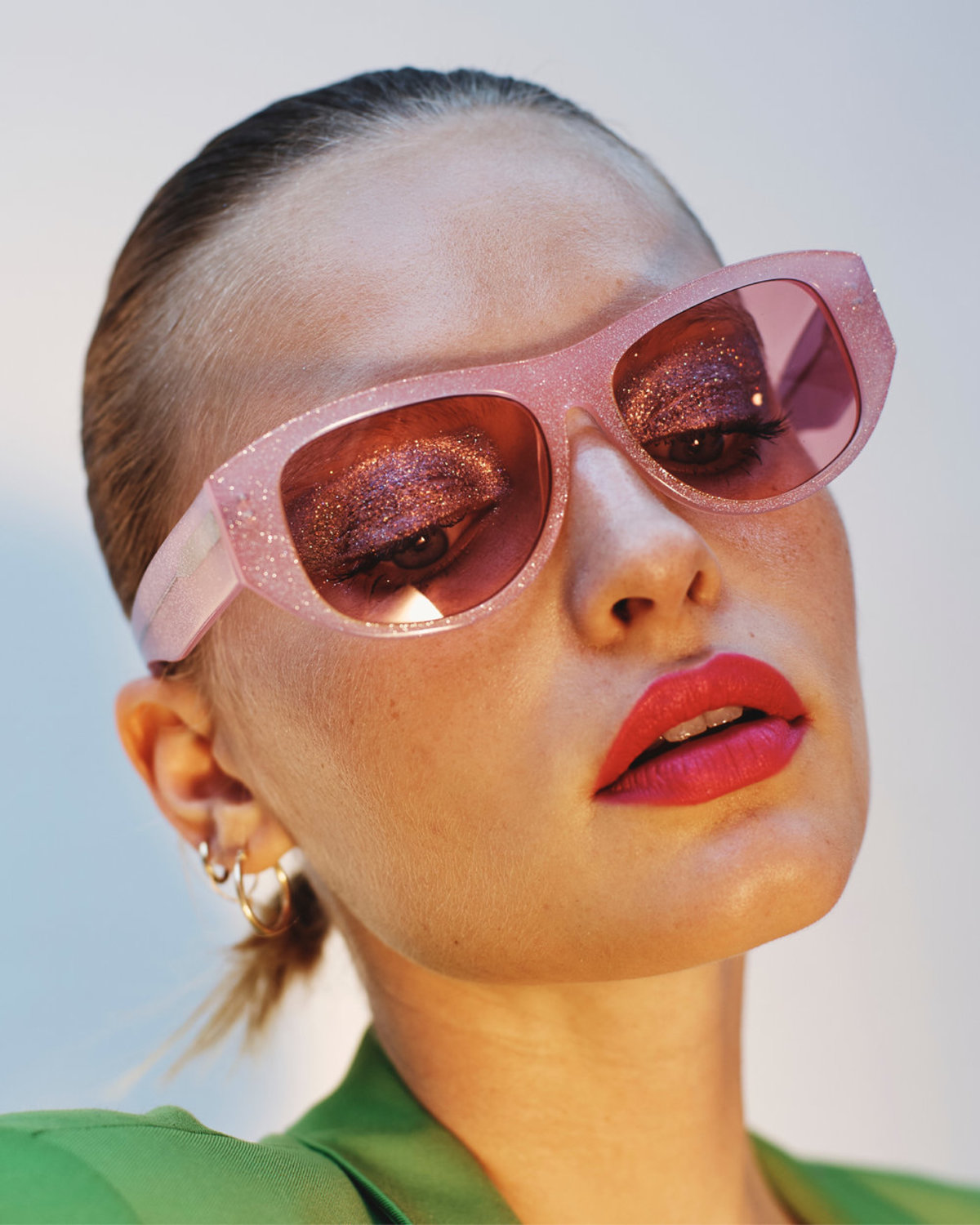 Carla Colour Desire Sunglasses Collab with Sedition Magazine - Pleasure Pink Carla Colour Desire Snuff + Tongue – I Visionari main image 3