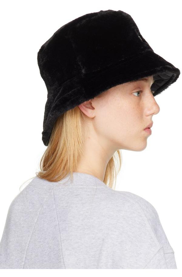 rag & bone Addison Reversible Faux Fur Bucket Hat Sz S/M RAG & BONE Addison reversible quilted shell and faux  main image 2