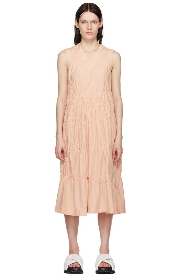 YMC Pink Fantasma Midi Dress | Garmentory