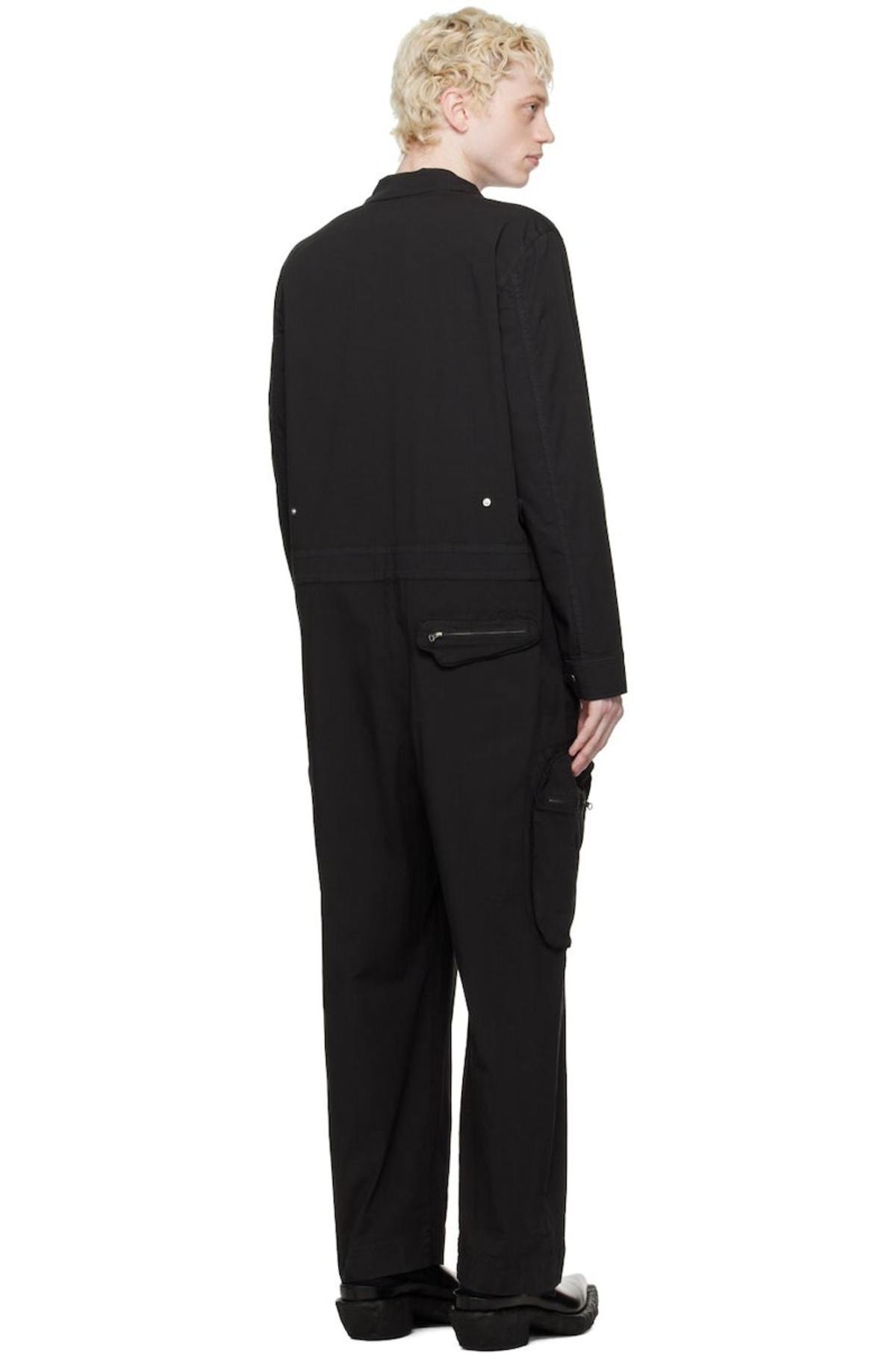 パンツ HENRIK VIBSKOV Coast Jumpsuit Henrik-Vibskov-Black-Whisk-