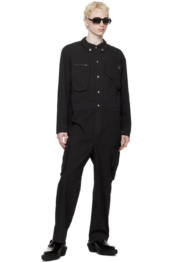 Henrik Vibskov Black Whisk Jumpsuit | Garmentory