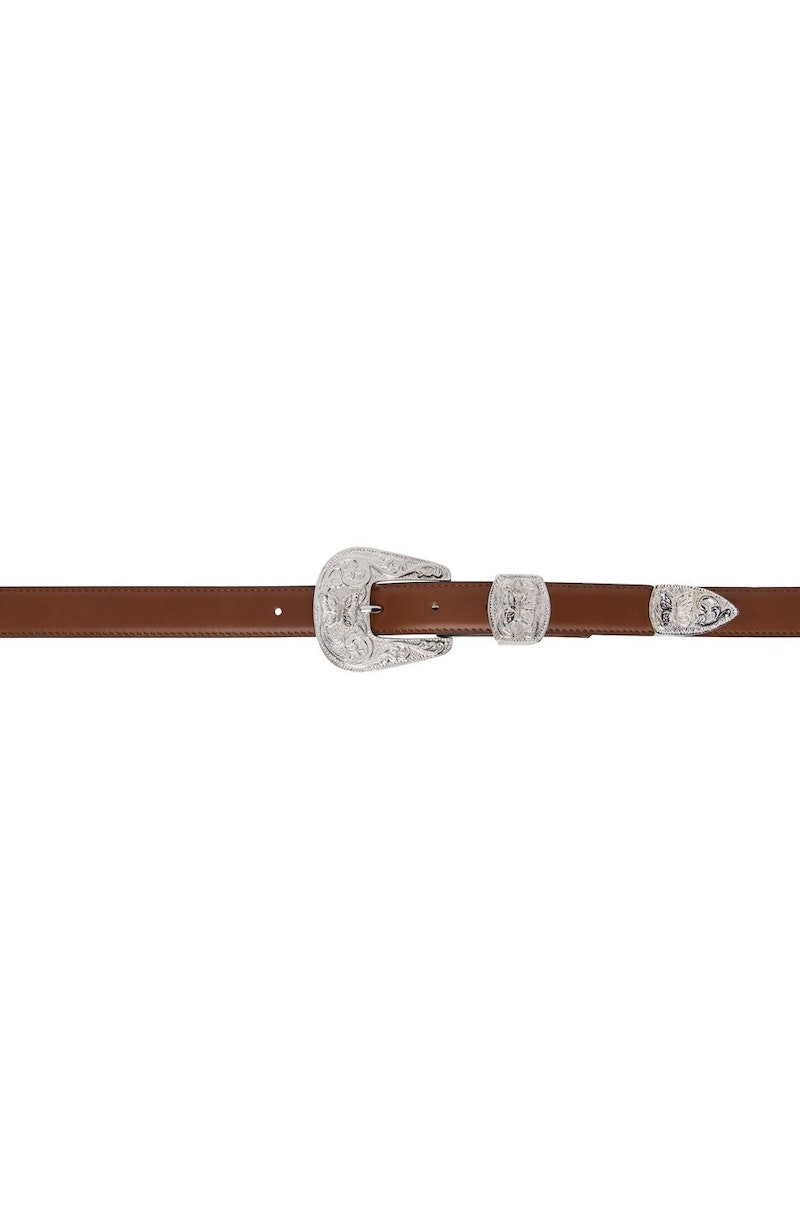 NEEDLES Brown Papillion Western Belt | Garmentory
