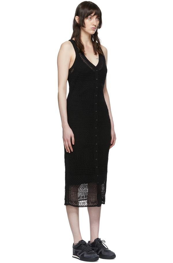 rag & bone Black Cotton Blend Dress | Garmentory rag & bone Black Cotton Blend Dress | Garmentory