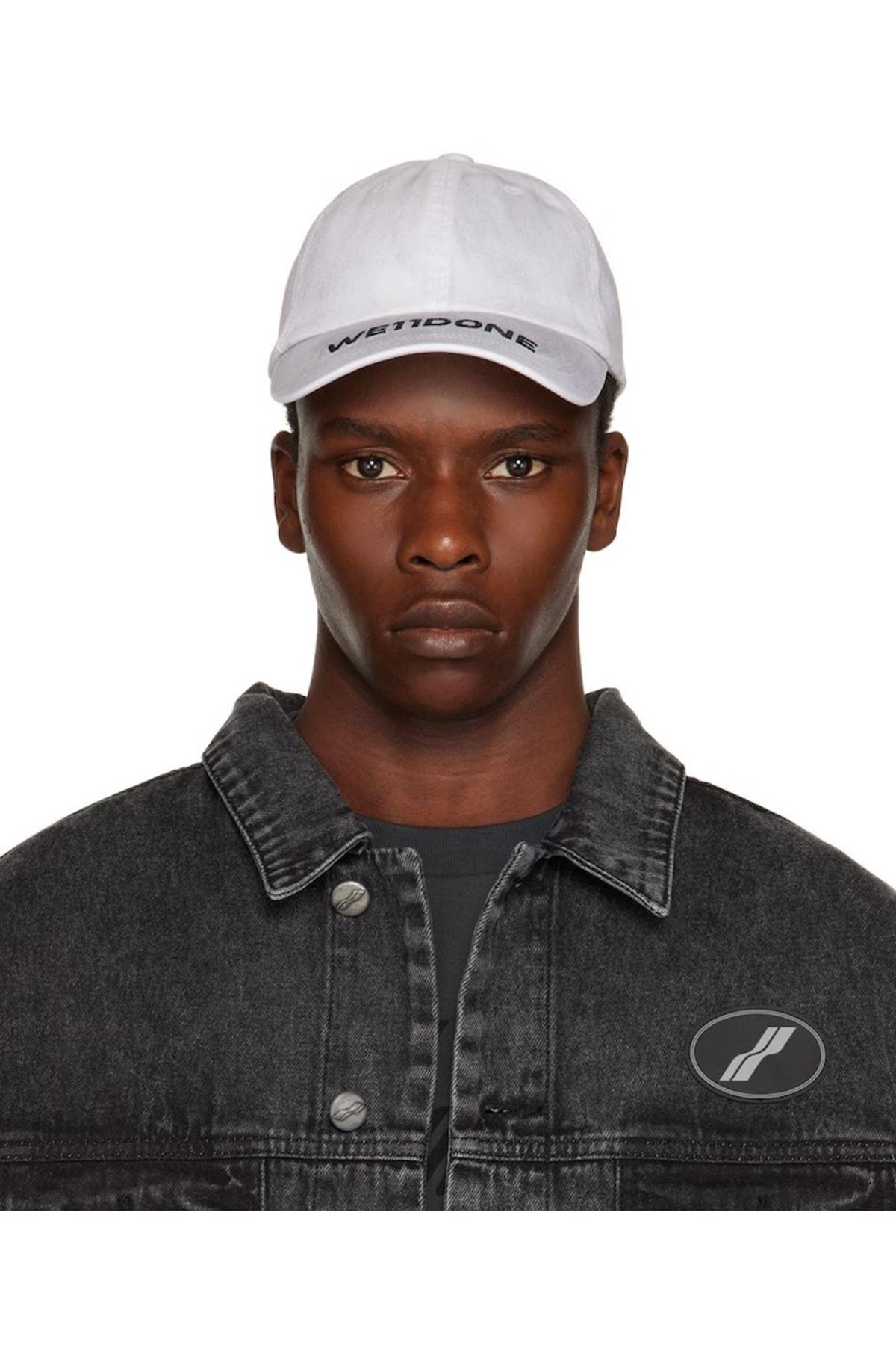 We11done Gray Logo Cap | Garmentory