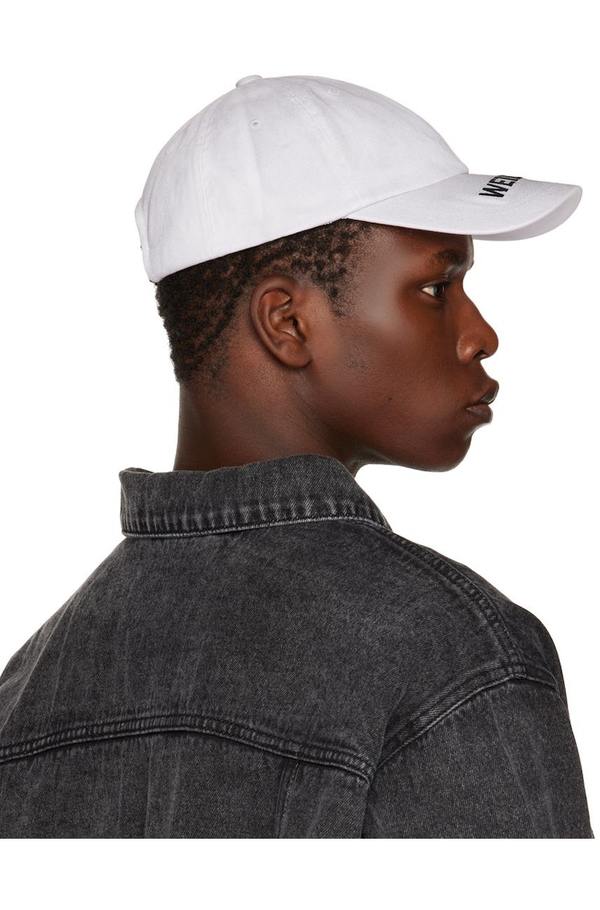 We11done Gray Logo Cap | Garmentory display picture 2
