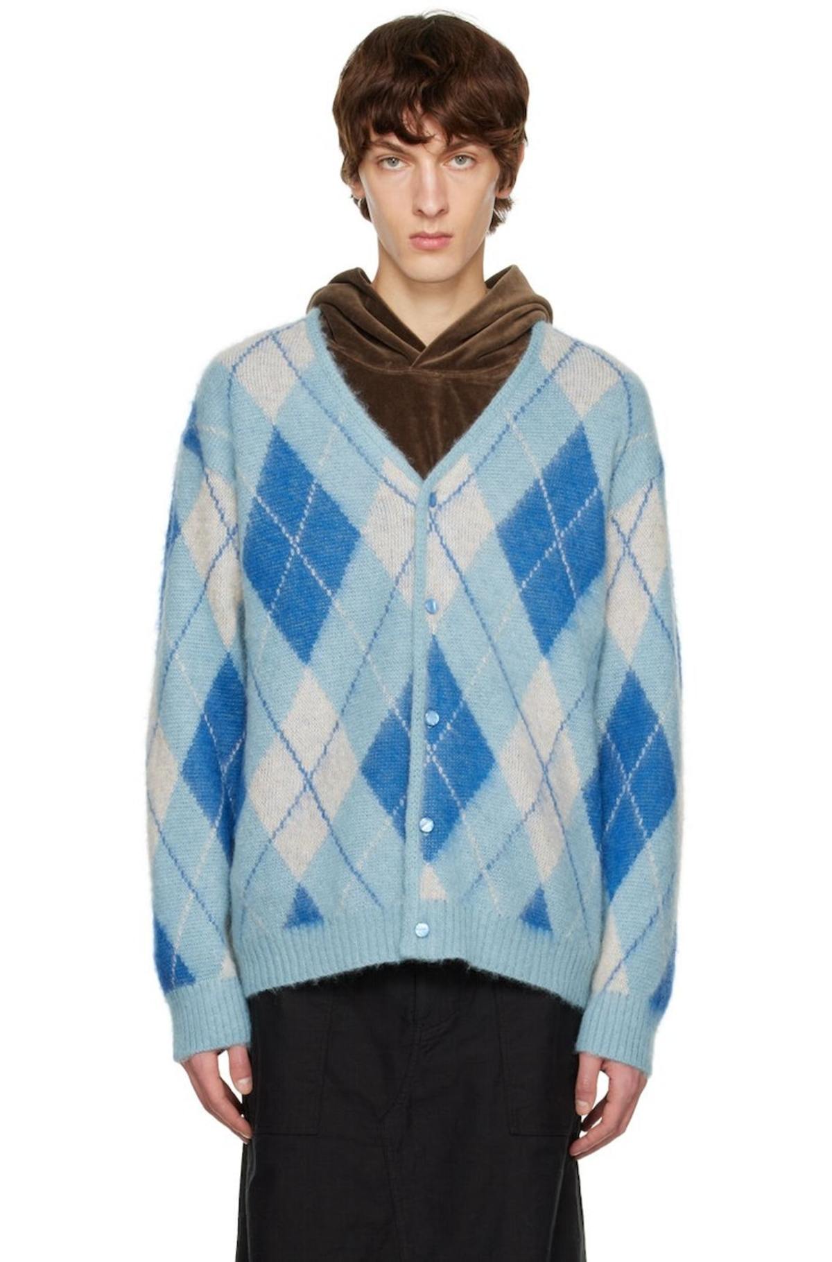 【DISCERNMENT】Argyle Pattern Needle Short Sleeve Cardigan empire-waist cardigan knitting pattern – Quince & Co.