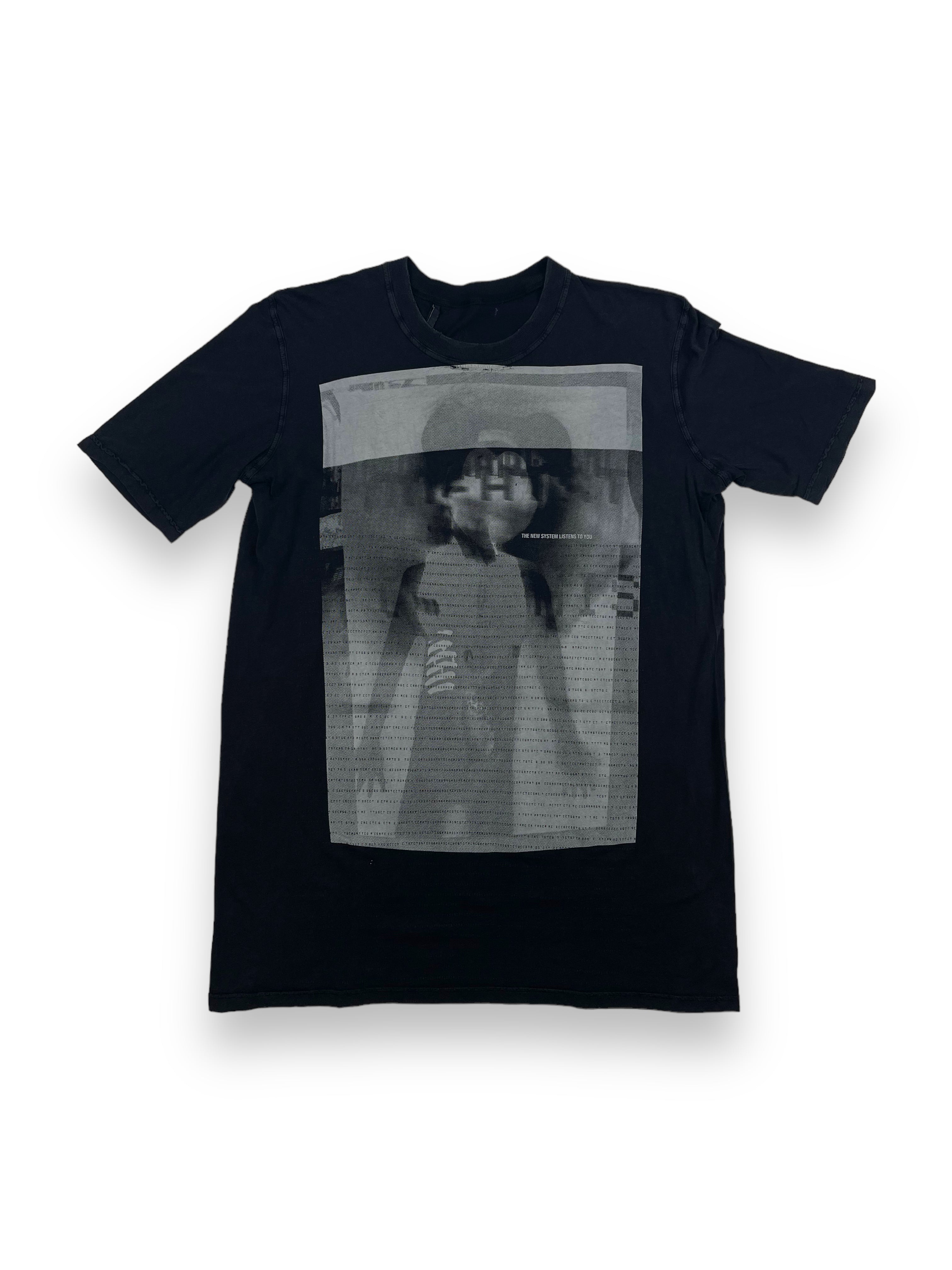 11 By Boris Bidjan Saberi Massive Attack Tshirt - Black