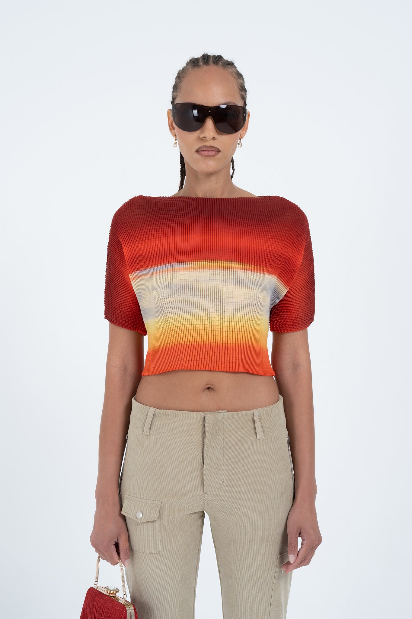 Dioraura Sweater Arthur Waffle Pleat Tee Mirage Garmentory