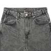 Paa FOUR POCKET DENIM JEAN SHORTS - COAL - Thumbnail 4
