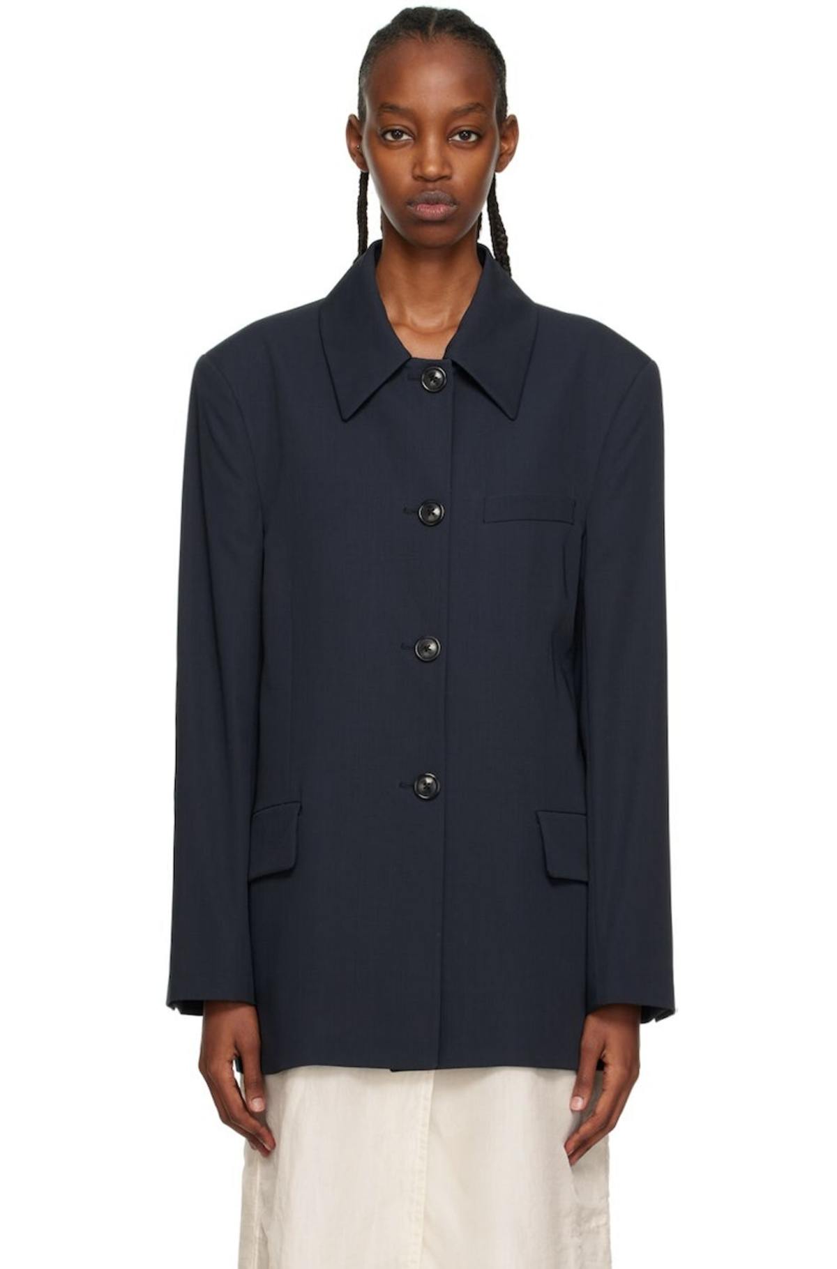 Our Legacy Carp Blazer Jacket - Blue | Garmentory