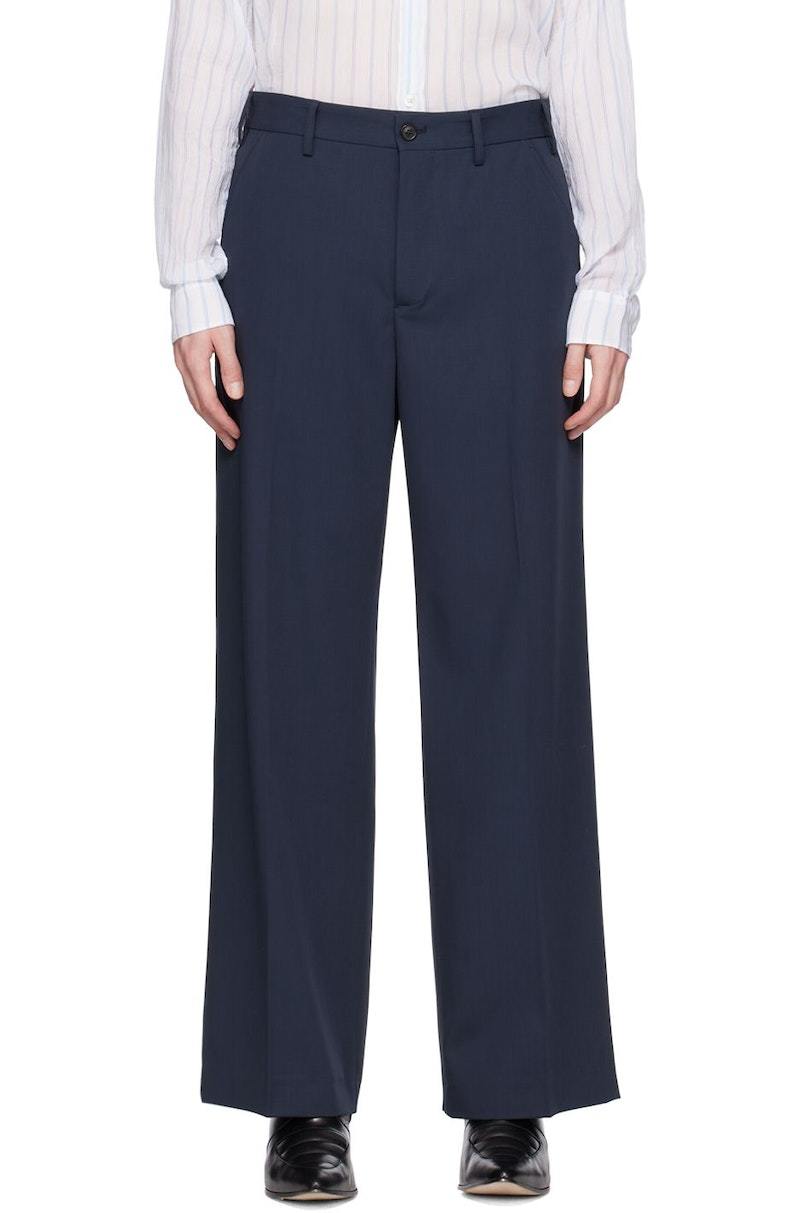 Our Legacy Sailor Trousers - Navy | Garmentory