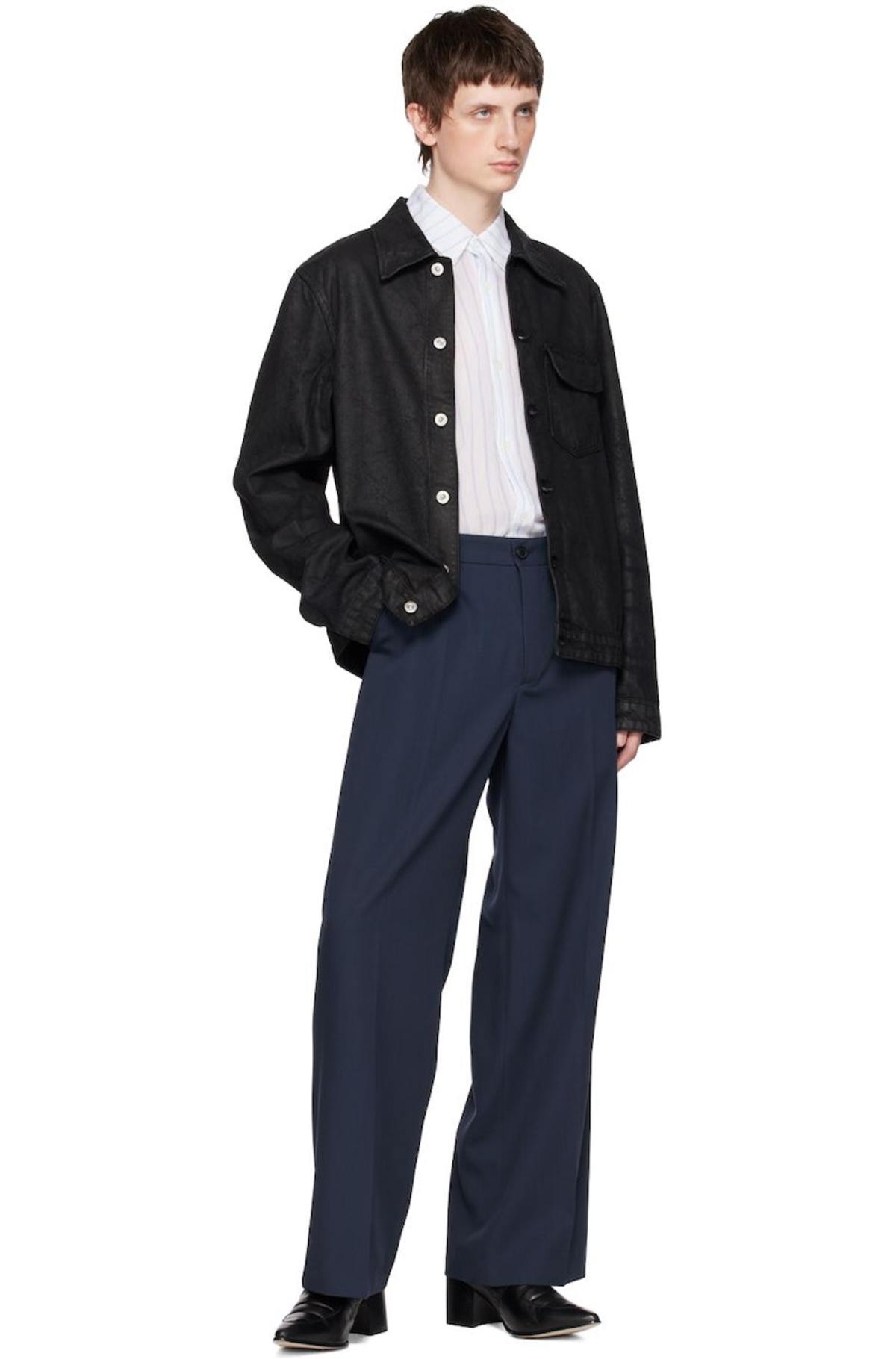 Our Legacy Sailor Trousers - Navy | Garmentory