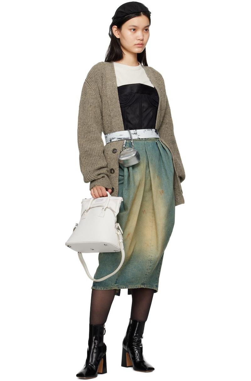 スカート Maison Margiela Blue Denim Skirt Blue 'Anonymity Of The Lining' Denim Maxi Skirt by Maison