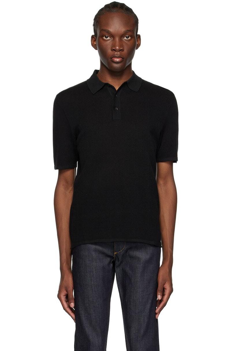 Rag & Bone Harvey Polos - Black