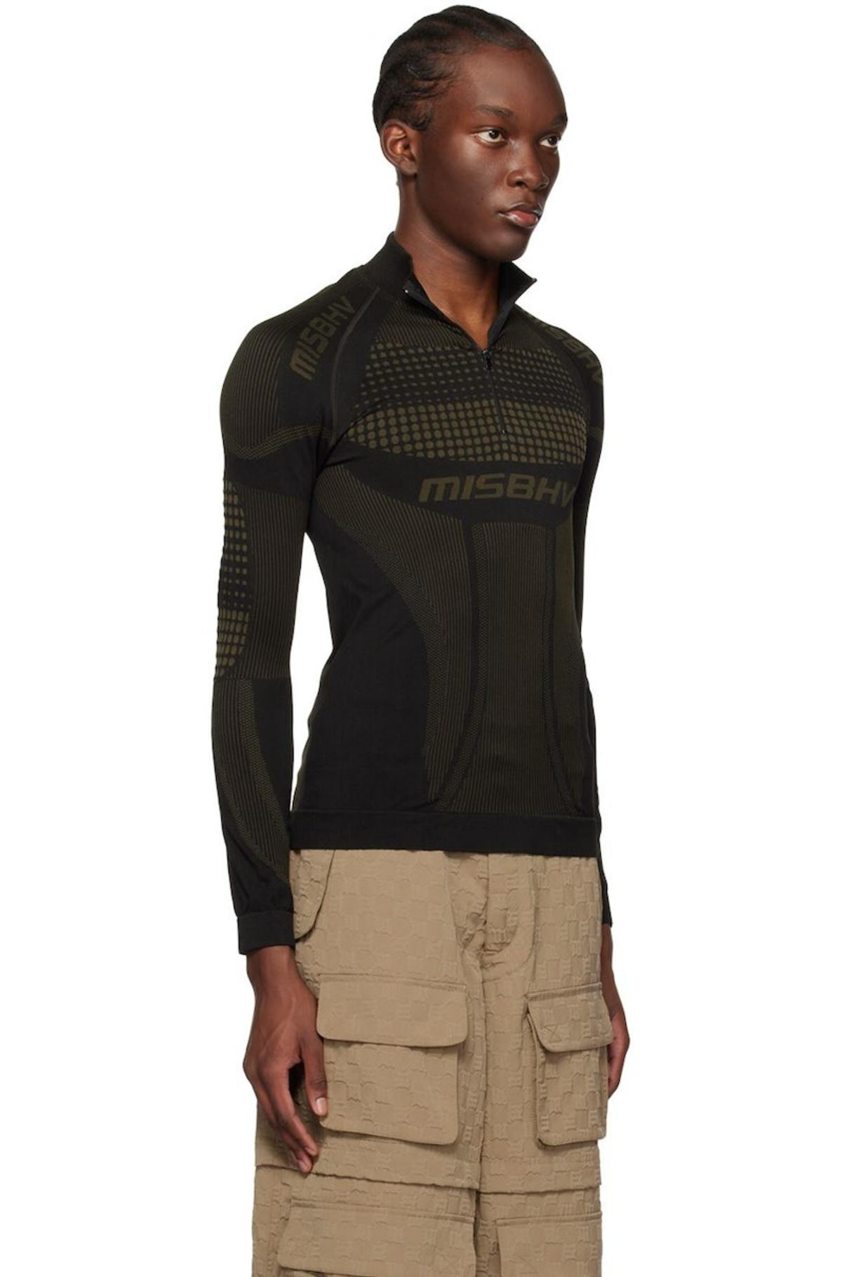 【関税込み】MISBHV SSENSE限定 ブラック&カーキ トップス MISBHV-SSENSE-Exclusive-Black-