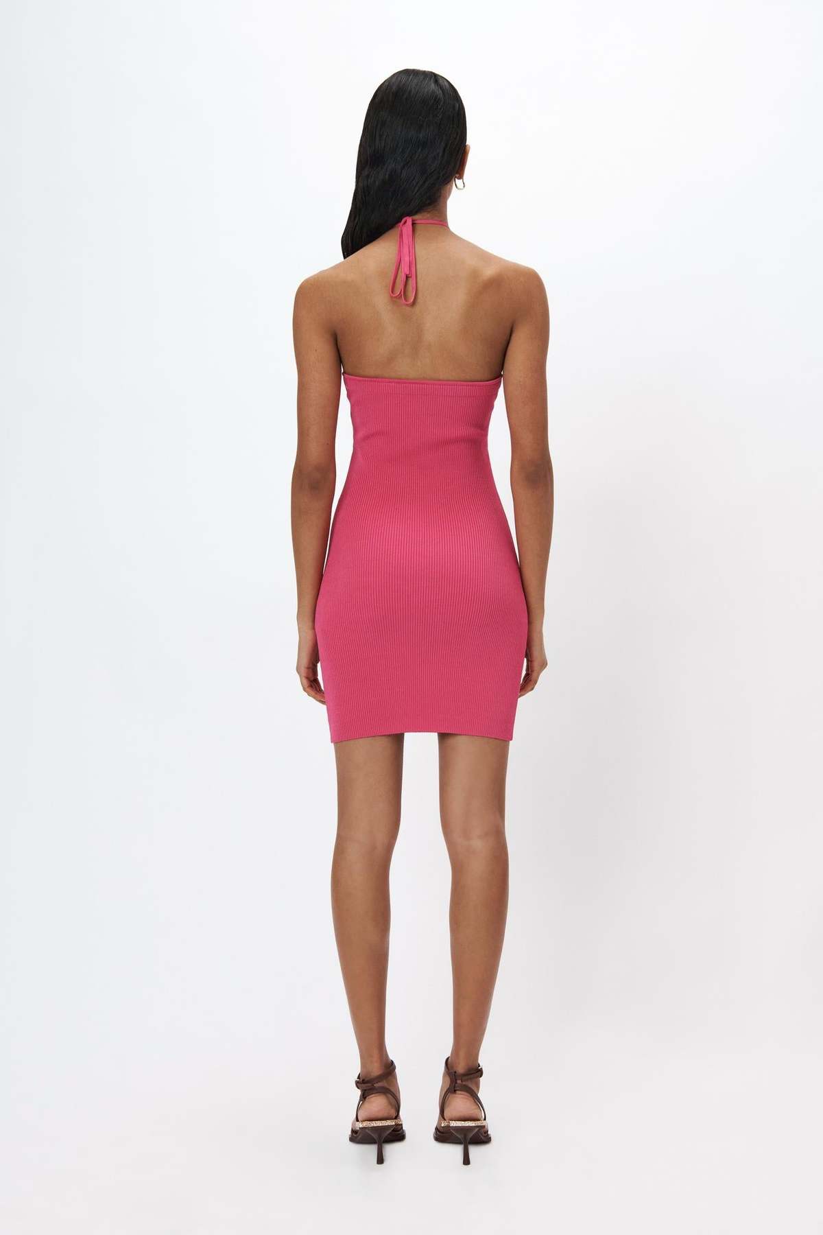 nike air seamless dress pink