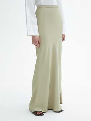 Dagmar Daley Slate White Polka Dot Skirt / 6