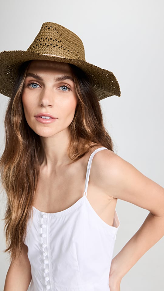 Rag & Bone Elle Perf Fedora Hat | Garmentory