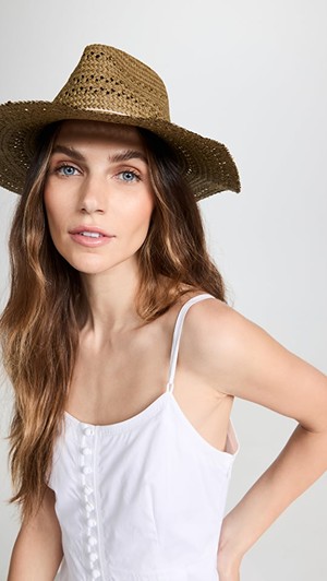 Rag & Bone Elle Perf Fedora Blush Size M RAG & BONE Women main image 4