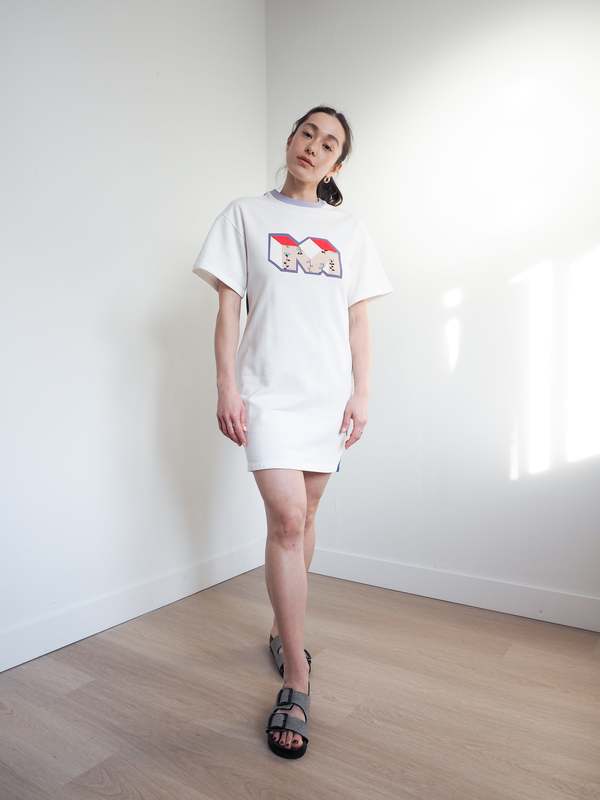 marni t shirt dress Marni Graphic T-Shirt Dress - Ivory