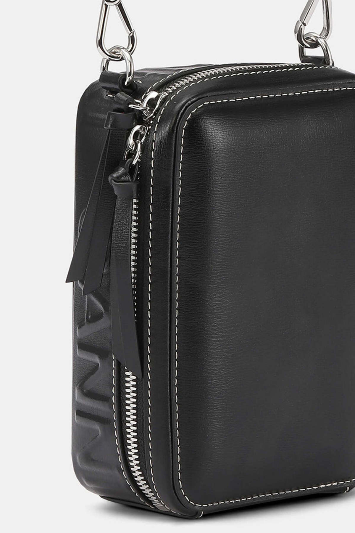 Ganni Banner Camera Bag - Black | Garmentory