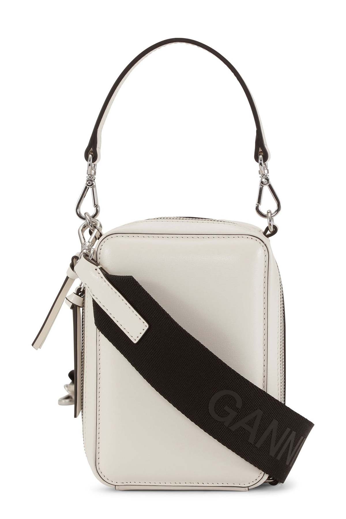 Ganni Banner Camera Bag - Egret Cream | Garmentory