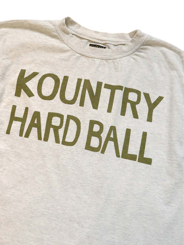 Kapital 20 Jersey Football T GREAT KOUNTRY BASEBALL - Black