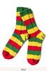 Kapital 56 Yarns RASTA RAINBOWY HAPPY HEEL Socks - Red - Thumbnail 1