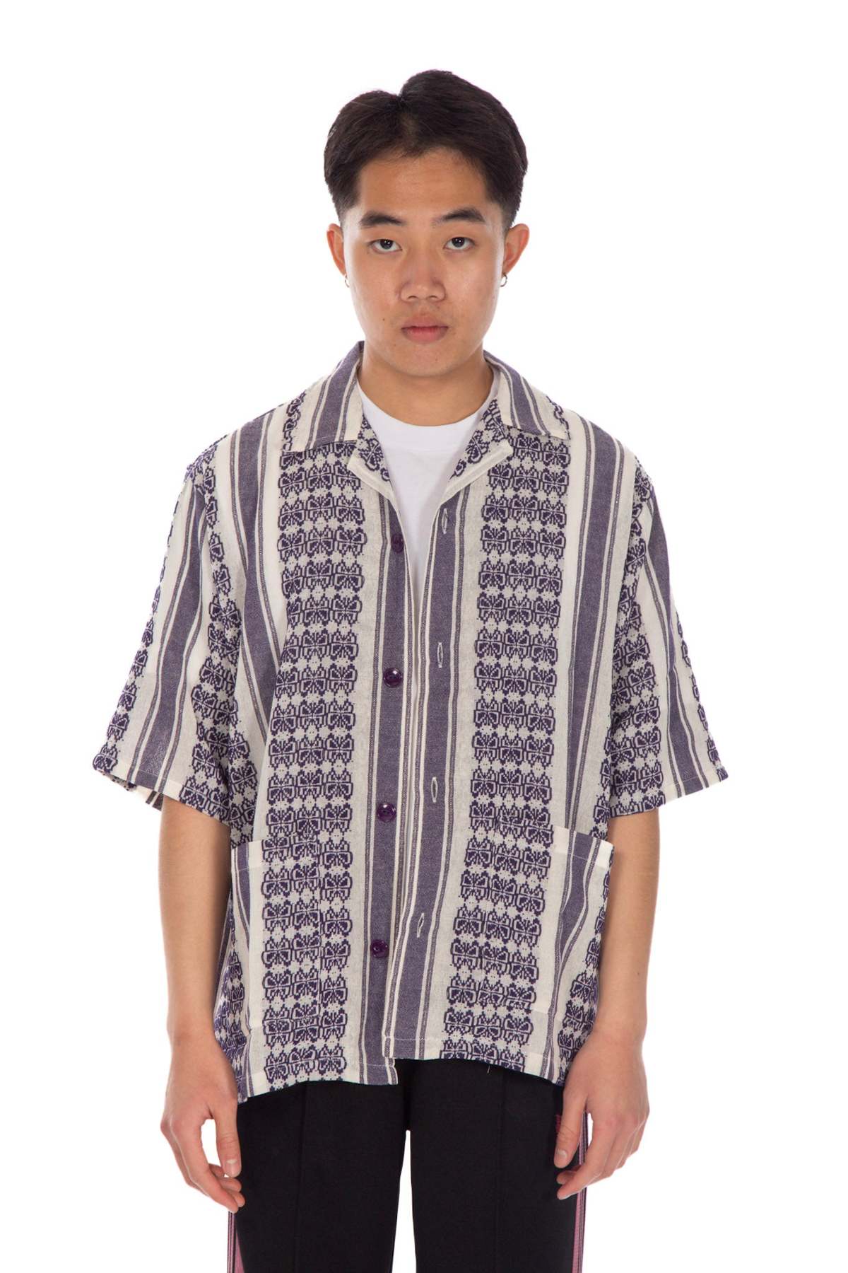 Needles Cabana Shirt Papillon Stripe Garmentory