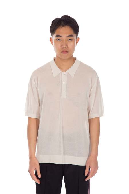 Our Legacy Big Piquet Shortsleeve - Zig Zag Stripe | Garmentory