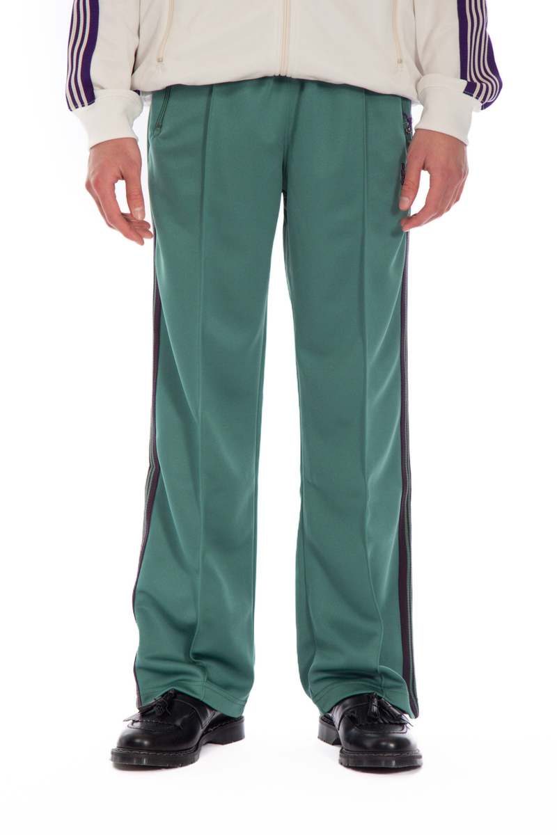 Needles Poly Track Pant - Emerald/Purple | Garmentory