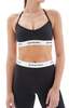Sporty & Rich 80S Runner Sports Bralette - Black/Black - Thumbnail 1