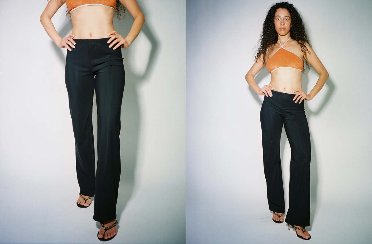 Maryam Nassir Zadeh Dance Pants Black Garmentory