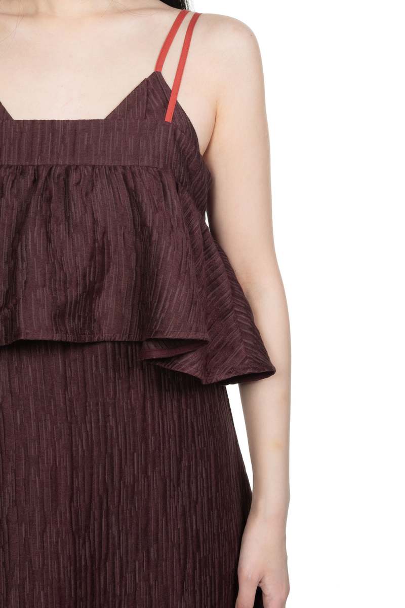 ii sense Martini Dress - Wine