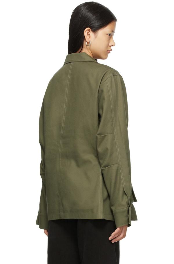 TOTEME Khaki Army Jacket | Garmentory