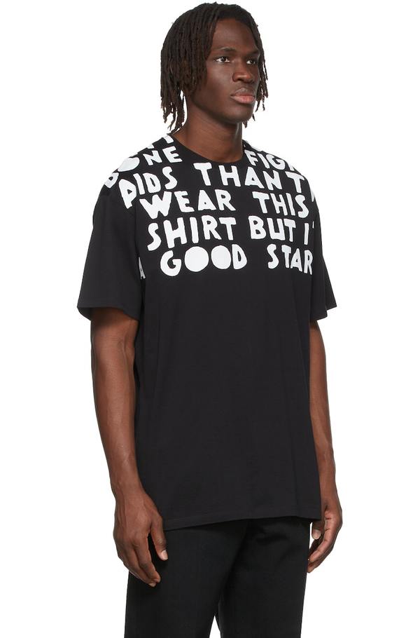 Maison Margiela AIDS Jersey T-Shirt - Black | Garmentory