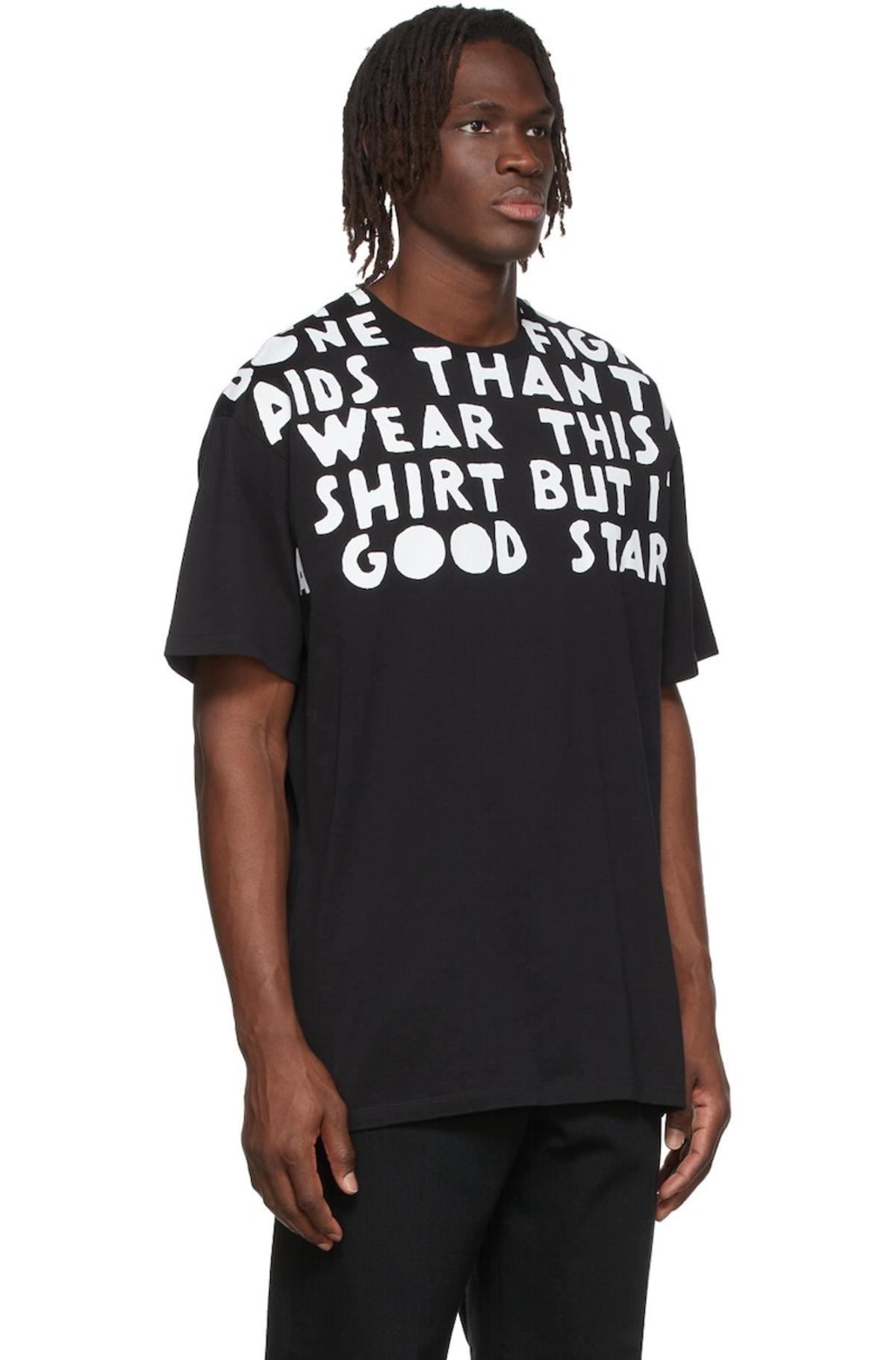 Maison Margiela AIDS Jersey T-Shirt - Black | Garmentory
