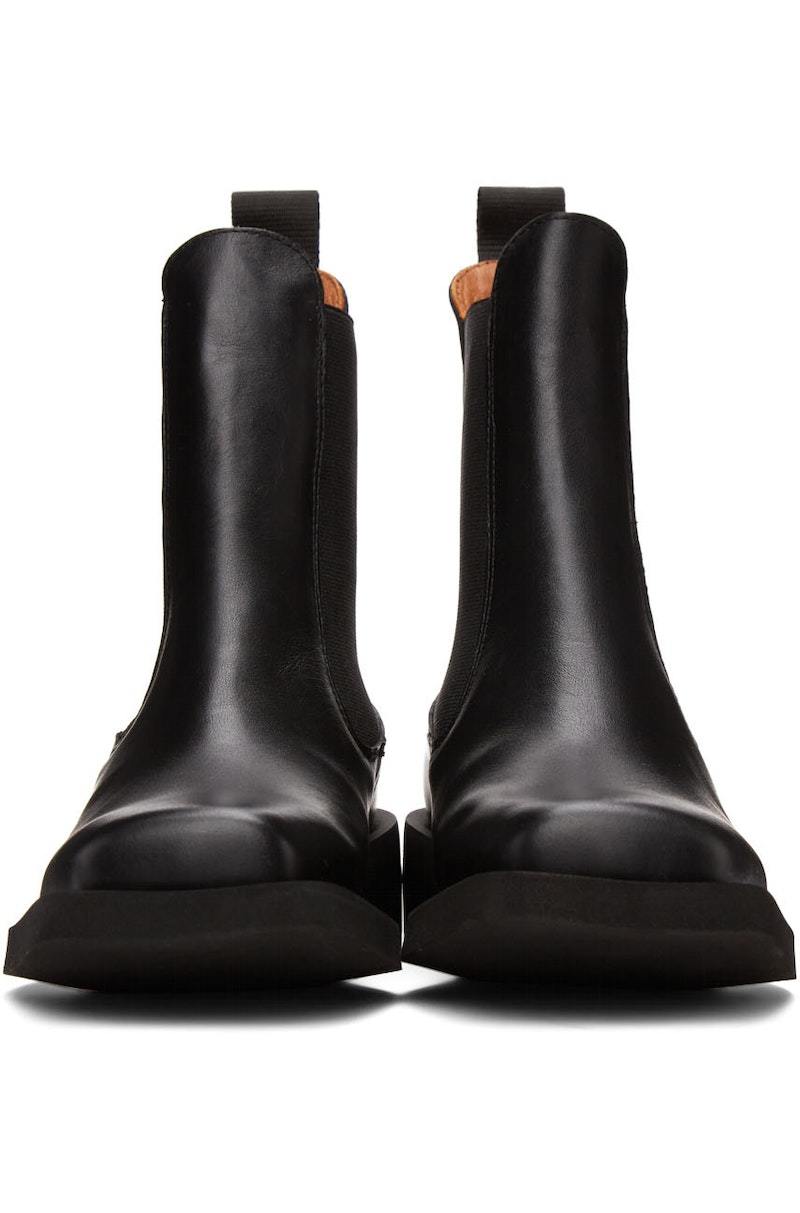 GANNI｜BOOTS (BLACK OUTDOOR CHELSEA BOOTS (S2273 099)) Ganni Black Outdoor Chelsea Boots - Shoes - BeyondStyle