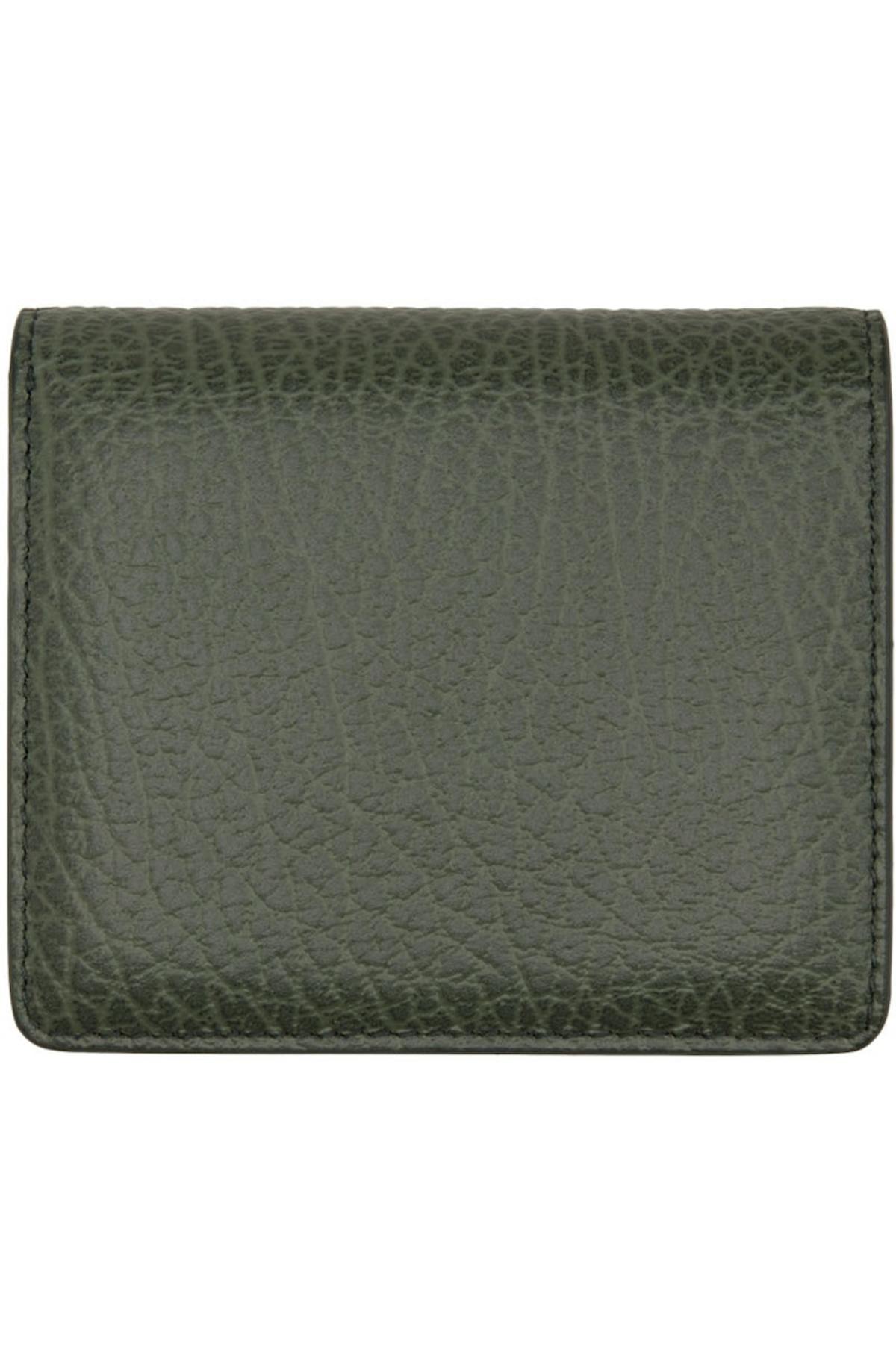 Maison Margiela Green Popper Bifold Wallet | Garmentory