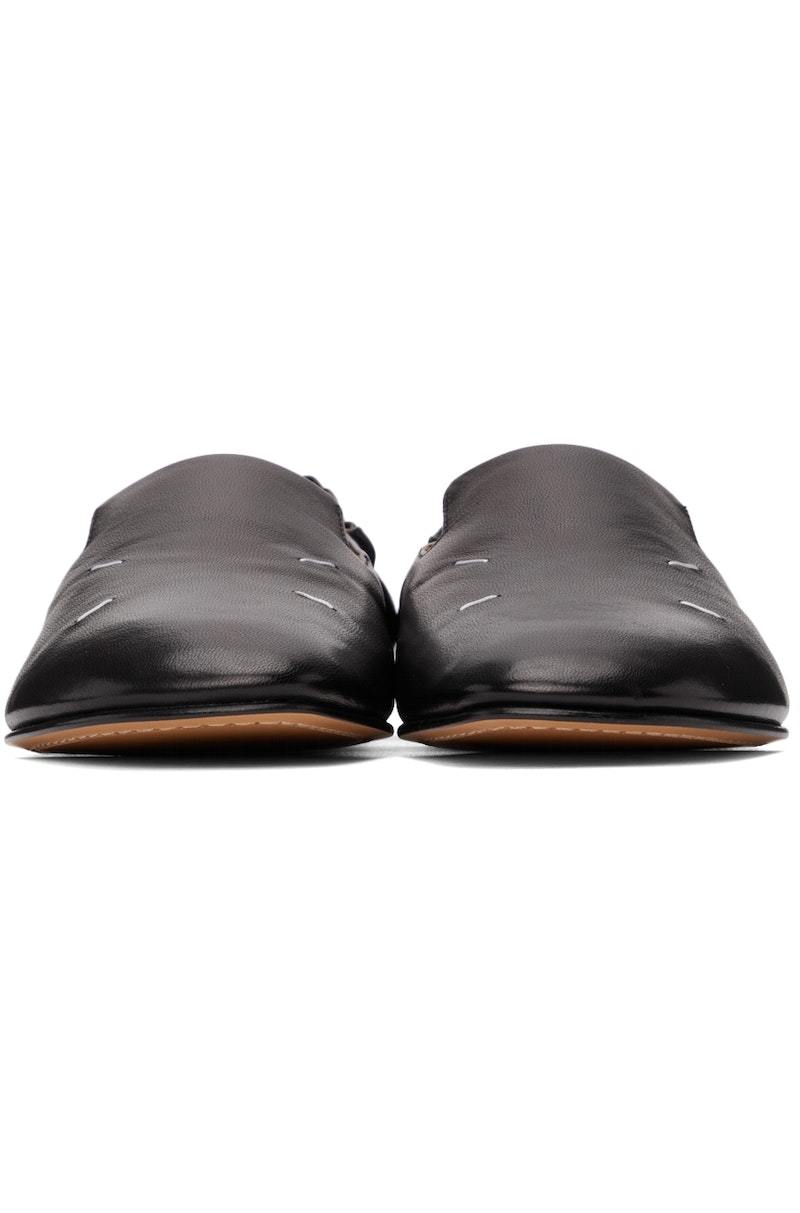 Maison Margiela Black Kiki Slippers | Garmentory