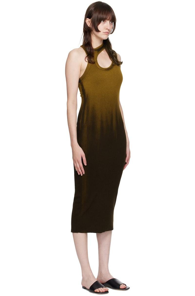 COTTON CITIZEN Brown Verona Cutout Midi Dress | Garmentory