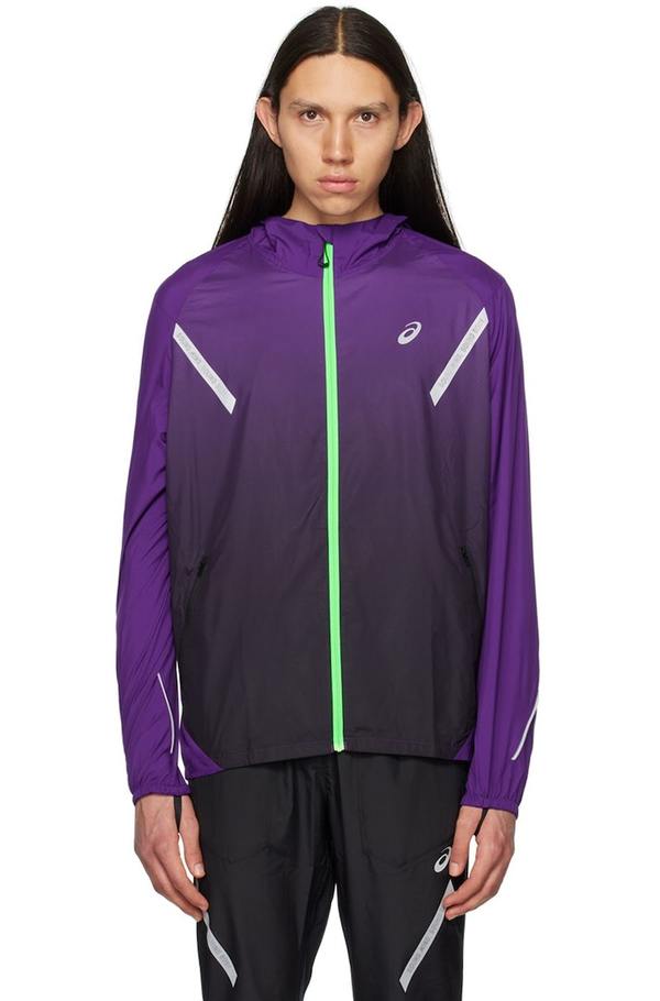 Asics Purple Zip Jacket | Garmentory
