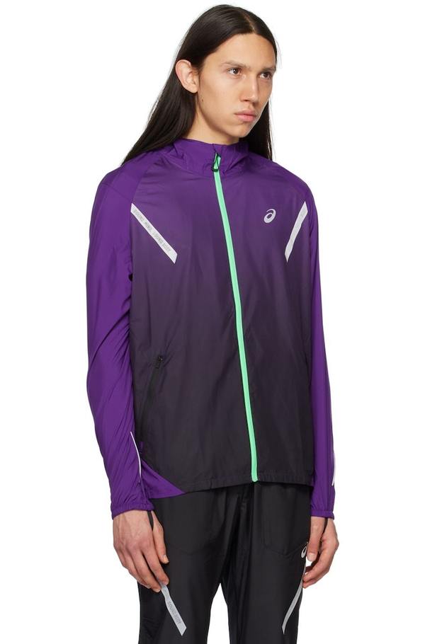 Asics Purple Zip Jacket | Garmentory
