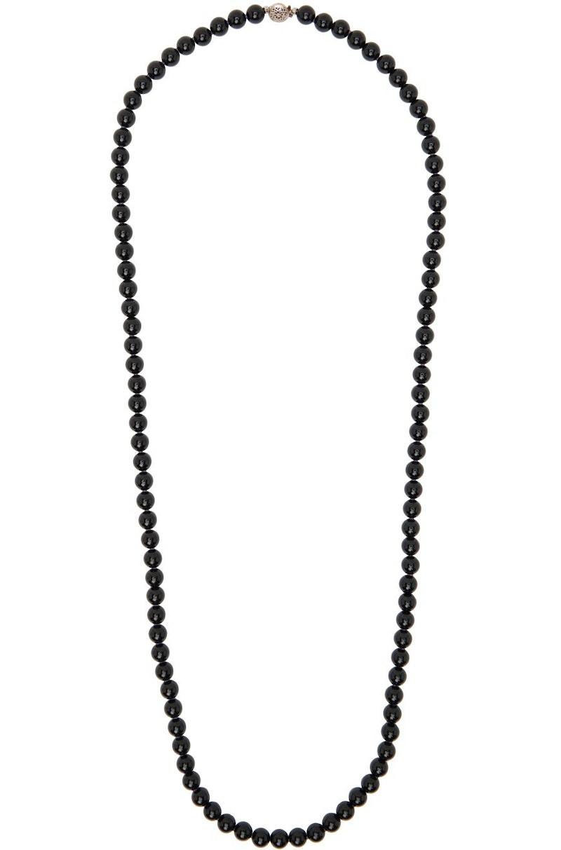 NEEDLES ニードルズ / Necklace / Black Onyx NEEDLES Black Onyx Bead Necklace | Garmentory
